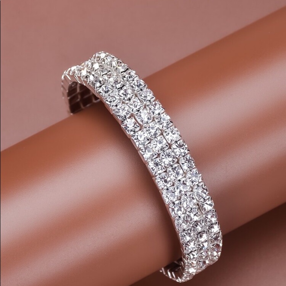 Rhinestone Decor Bracelet